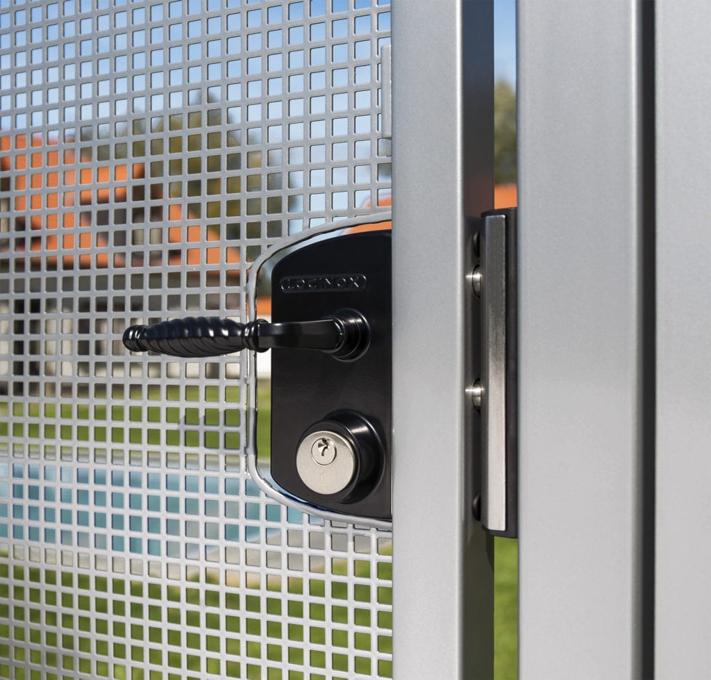 LOCINOX SURFACE MOUNTED US MORTISE CYLINDER GATE LOCK (USA) - Outlaw ...