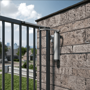 90° OR 180° HYDRAULIC GATE CLOSER FOR WALL-MOUNTED GATES UP TO 330 LBS
