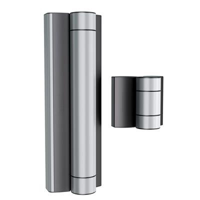 MAGNUS is a motorised hinge and gate closer in one, designed for the automation of pedestrian gates. The brushless and reversible motor is insensitive to unpredictable pedestrian behaviour, and operates in low-energy mode. The settings and access control can be configured via an intuitive app. Includes lower hinge and compact connection box.